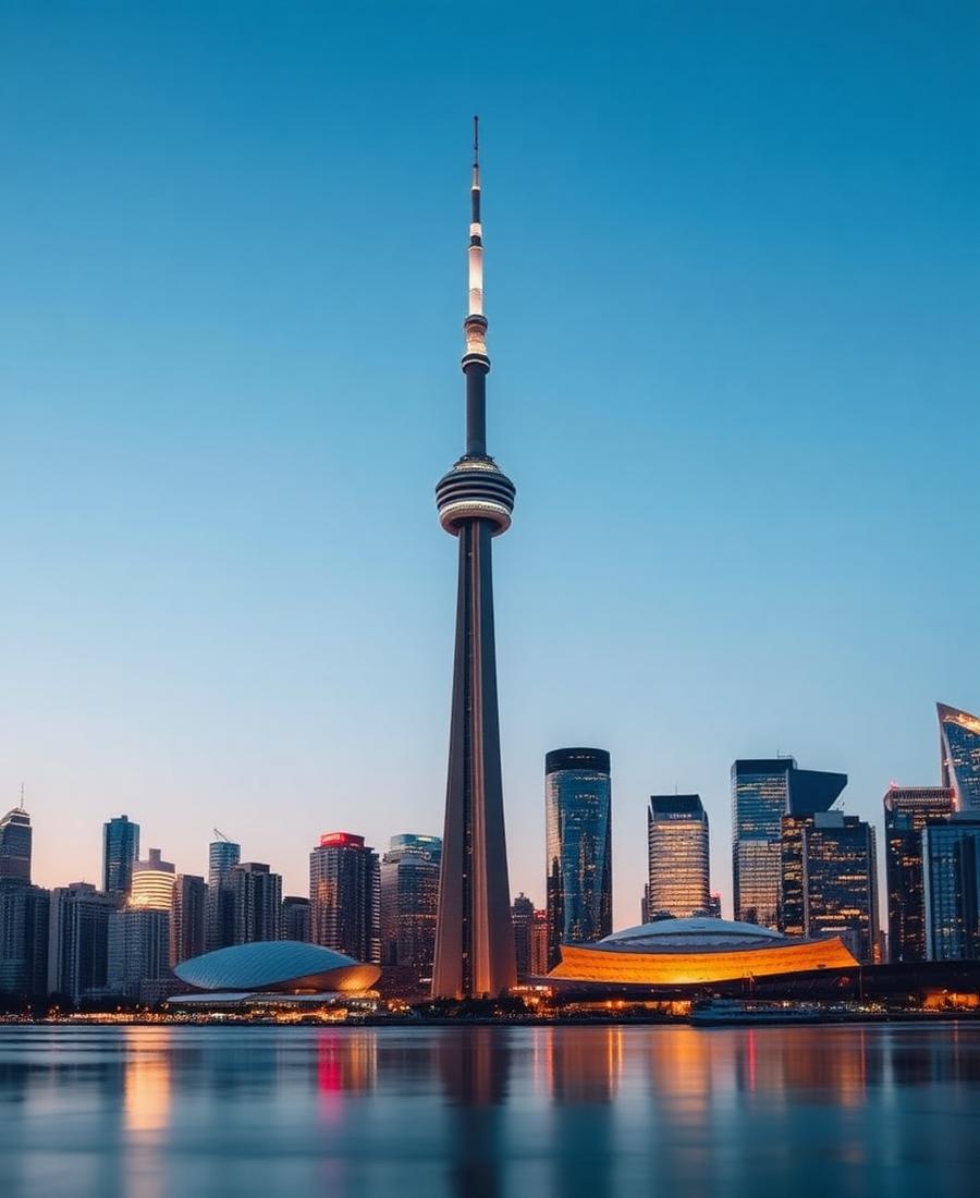 Landmark view representing Canada