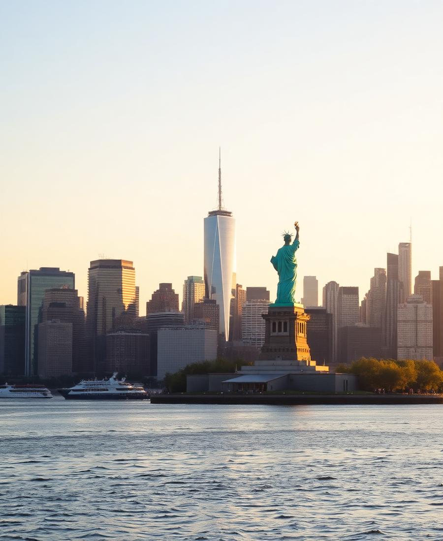 Landmark view representing United States